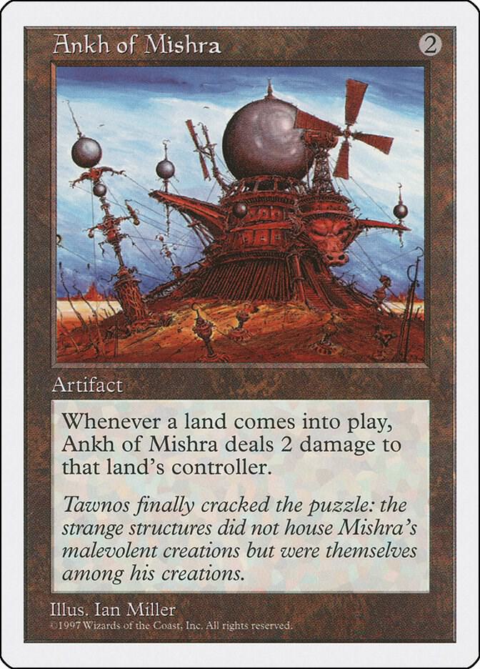 Magic: The Gathering: Ankh of Mishra - Fifth Edition - VGMX