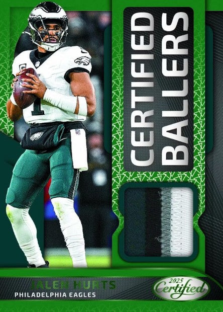 2025 Panini Certified Football Hobby Box