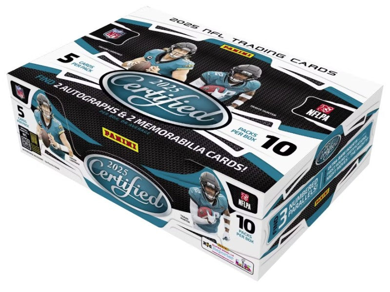 2025 Panini Certified Football Hobby Box
