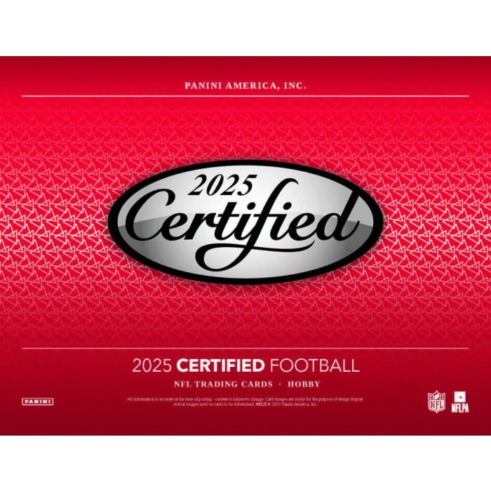 2025 Panini Certified Football Hobby Box