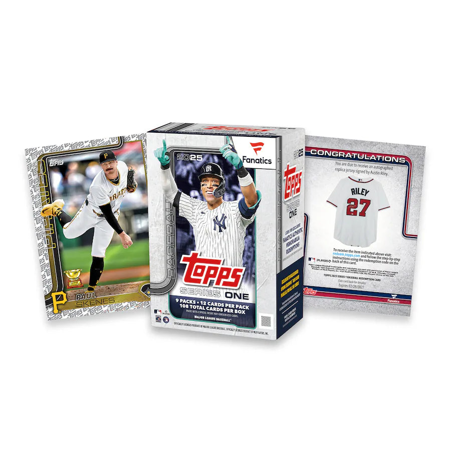 2025 Topps Series 1 Fanatics Exclusive Blaster Box