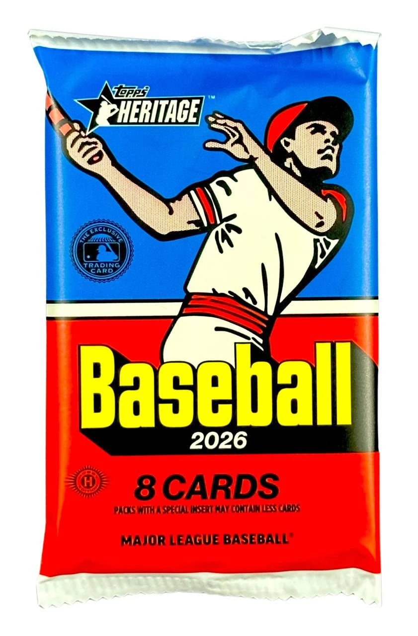 2026 Topps Heritage Baseball - Hobby Pack