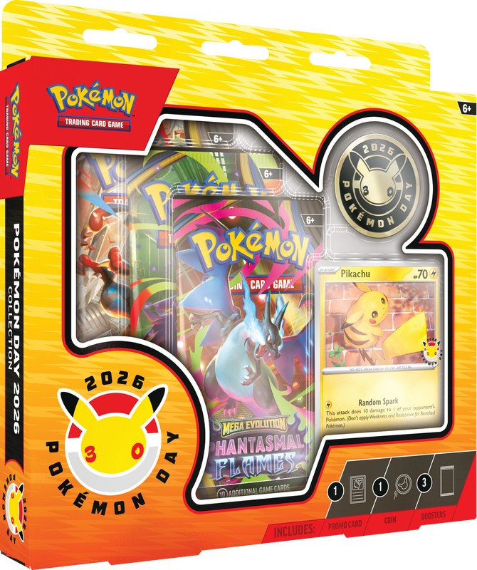 Pokémon TCG: Pokémon Day 2026 Collection -Limit One Per Customer