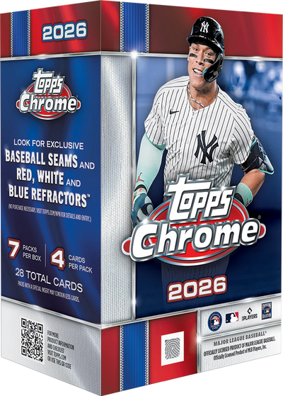 2026 Topps Chrome® MLB Baseball - Value Box
