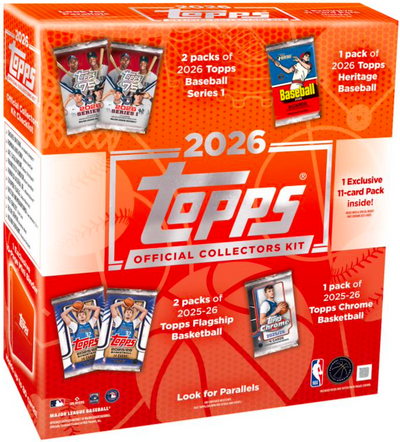 2026 Topps MLB x NBA Official Collectors Kit