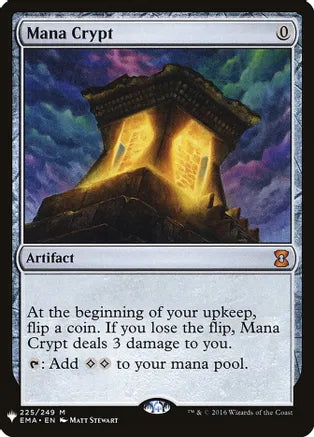 Mana Crypt - The List Reprints