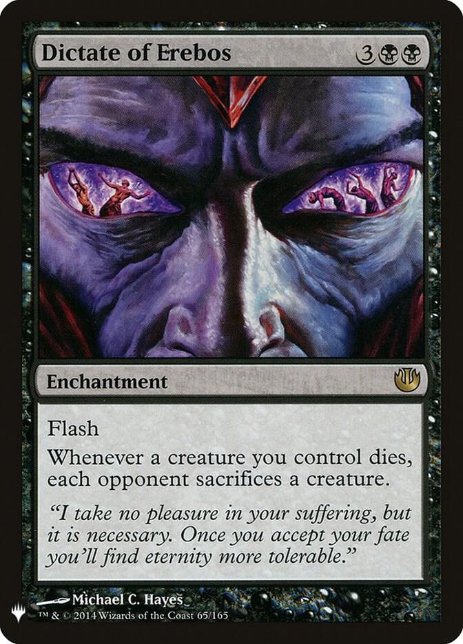 Magic: The Gathering: Dictate of Erebos - The List Reprints - VGMX