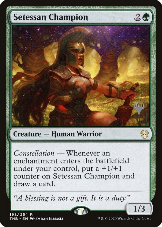 Magic: The Gathering: Setessan Champion - Promo Pack: Theros Beyond Death - VGMX