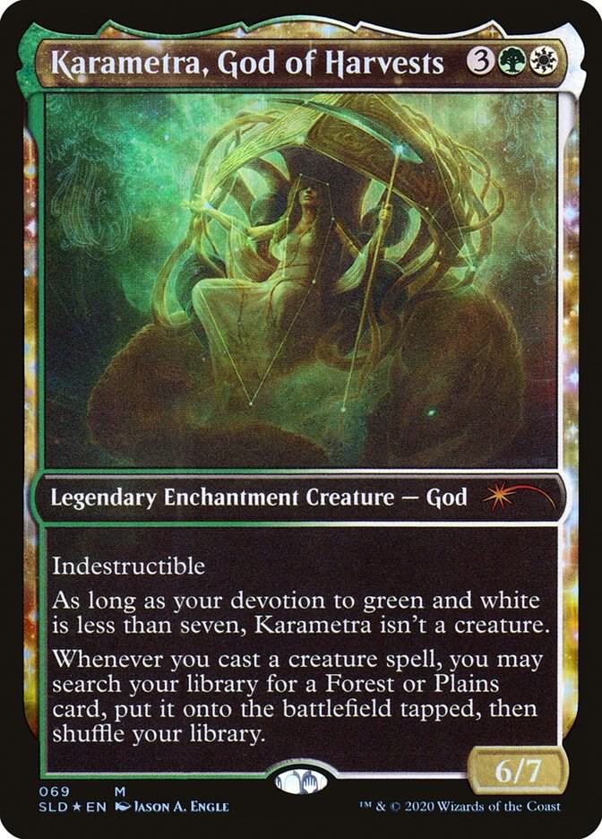 Magic: The Gathering: Karametra, God of Harvests - Secret Lair Drop Series - VGMX