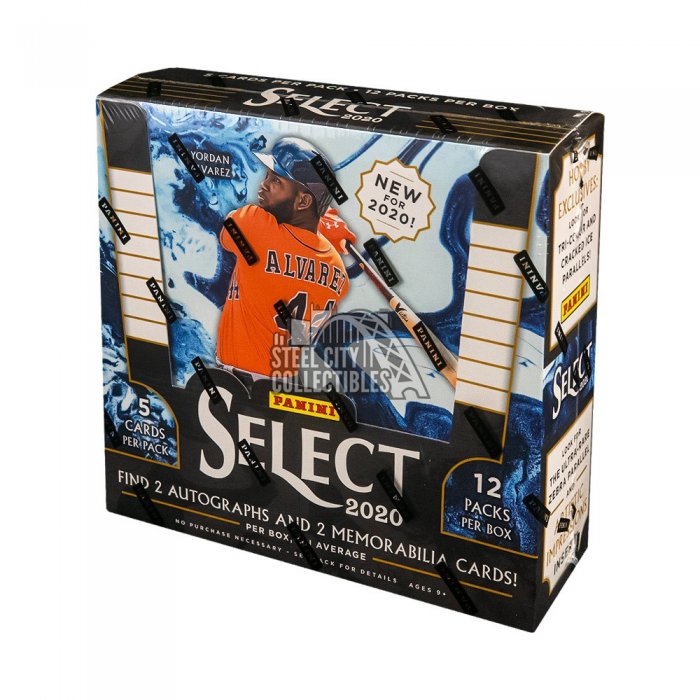 2020 Panini Select Baseball Hobby Box