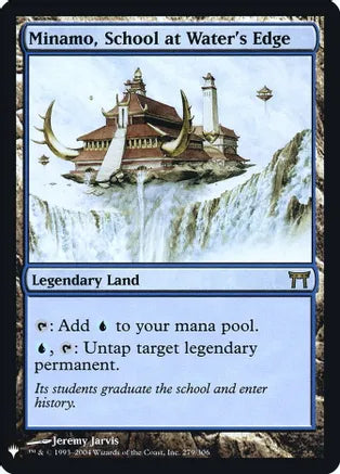 Minamo, School at Water's Edge - The List Reprints (LIST)