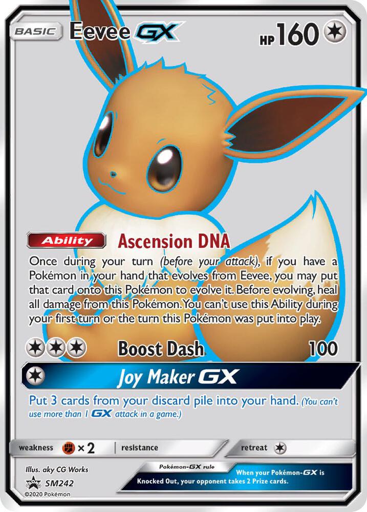Pokemon: Eevee GX SM242 - Sun & Moon Promos - VGMX