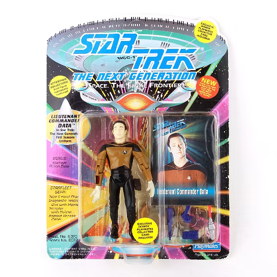 Star Trek: The Next Generation Lieutenant Commander Data Action Figure - VGMX