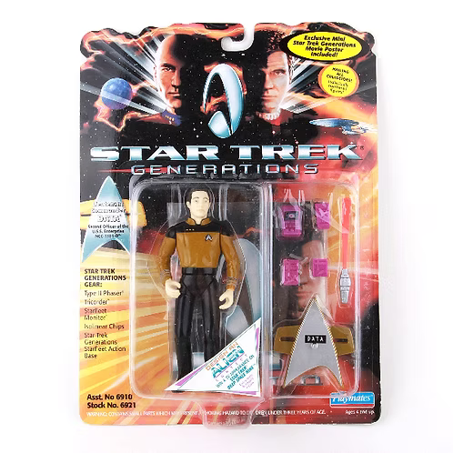 Star Trek: Generations| Commander Data Action Figure