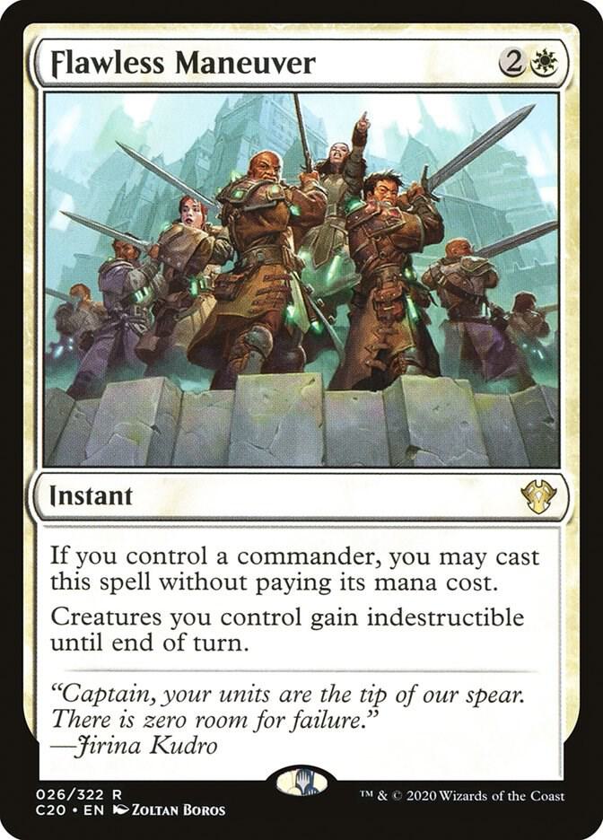 Magic: The Gathering: Flawless Manuever - Commander 2020 - VGMX