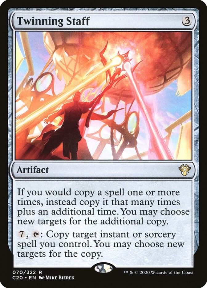 Magic: The Gathering: Twinning Staff - Commander 2020 - VGMX