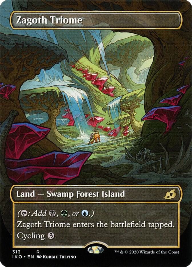 Magic: The Gathering: Zagoth Triome (Showcase) - Ikoria: Lair of Behemoths - VGMX