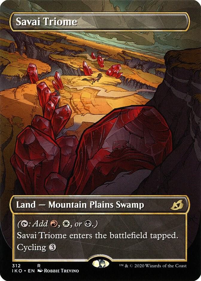 Magic: The Gathering: Savai Triome (Showcase) - Ikoria: Lair of Behemoths - VGMX