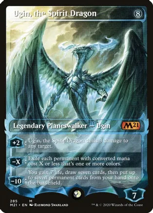 Ugin, the Spirit Dragon (Showcase) - Core Set 2021 (M21)