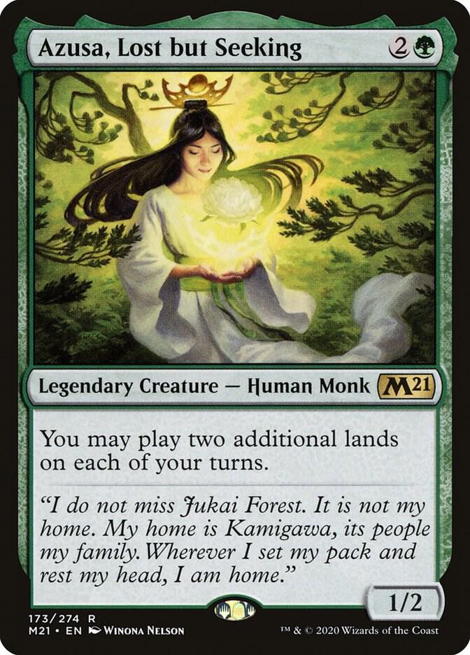Magic: The Gathering: Azusa, Lost but Seeking - Core Set 2021 - VGMX