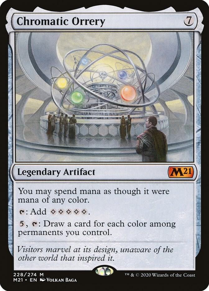 Magic: The Gathering: Chromatic Orrery - Core Set 2021 - VGMX
