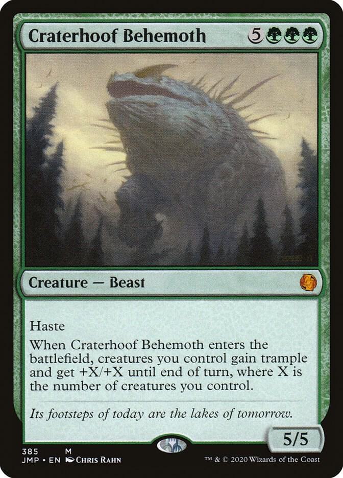 Magic: The Gathering: Craterhoof Behemoth - Jumpstart - VGMX