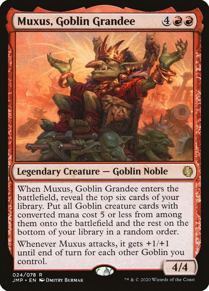 Magic: The Gathering: Muxus, Goblin Grandee - Jumpstart - VGMX