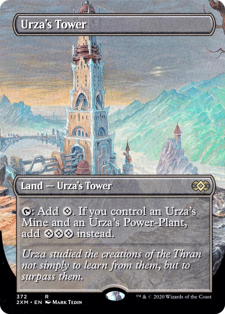 Urza's Tower (Borderless)(Foil) - Double Masters