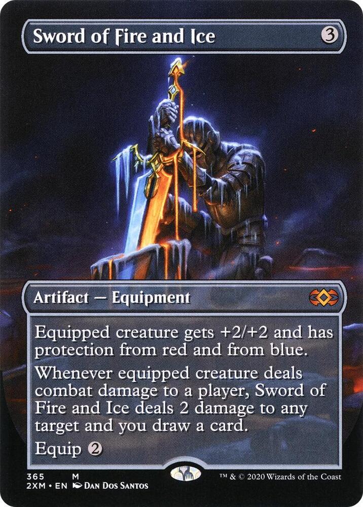 Magic The Gathering: Sword of Fire and Ice (Borderless) - Double Masters - VGMX