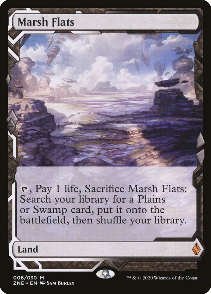 Marsh Flats (Foil)  - Zendikar Rising Expeditions