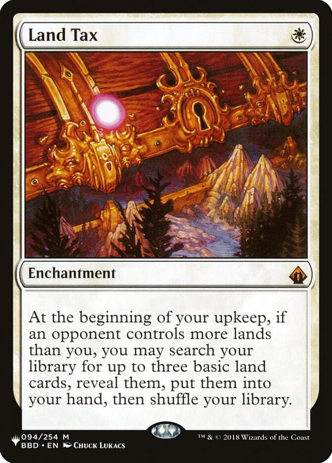 Magic: The Gathering: Land Tax - The List Reprints - VGMX