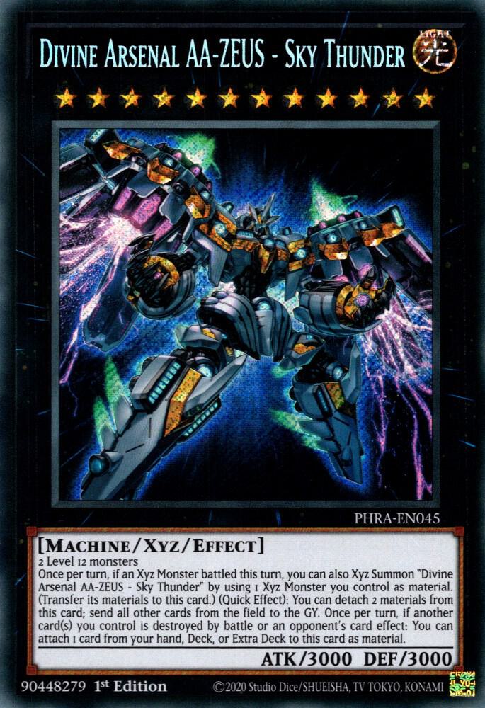 Yu-Gi-Oh!: Divine Arsenal AA-ZEUS - Sky Thunder - Phantom Rage