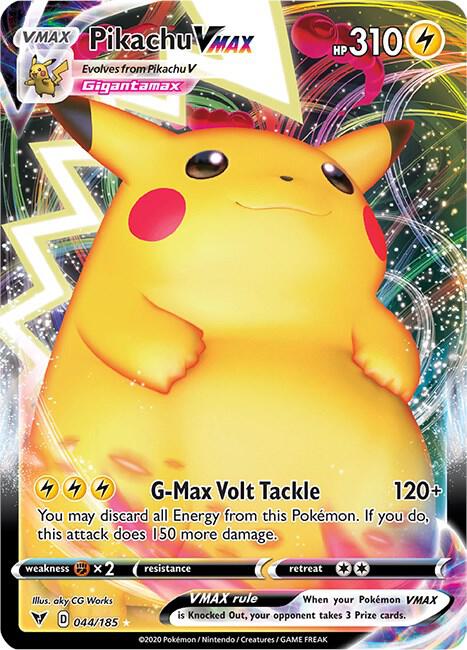 Pokémon: Pikachu VMAX - SWSH04: Vivid Voltage - VGMX