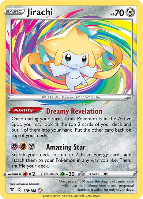 Pokémon: Jirachi 119/185 - Vivid Voltage - VGMX