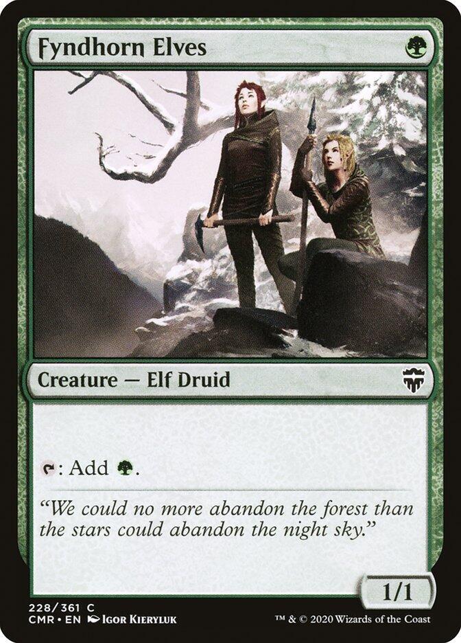 Magic: The Gathering: Fyndhorn Elves - Commander Legends - VGMX
