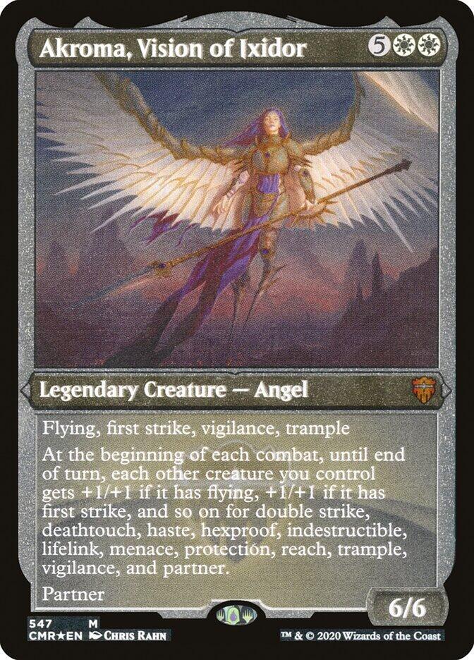 Magic: The Gathering: Akroma, Vision of Ixidor (Foil Etched) - Commander Legends - VGMX