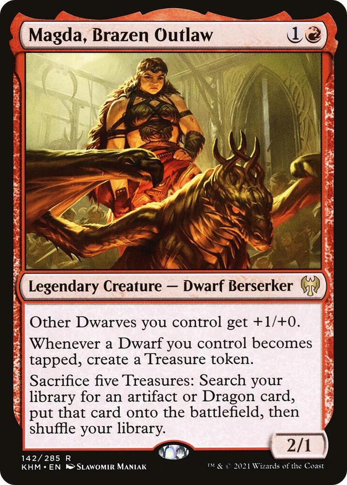 Magic: The Gathering: Magda, Brazen Outlaw - Kaldheim - VGMX