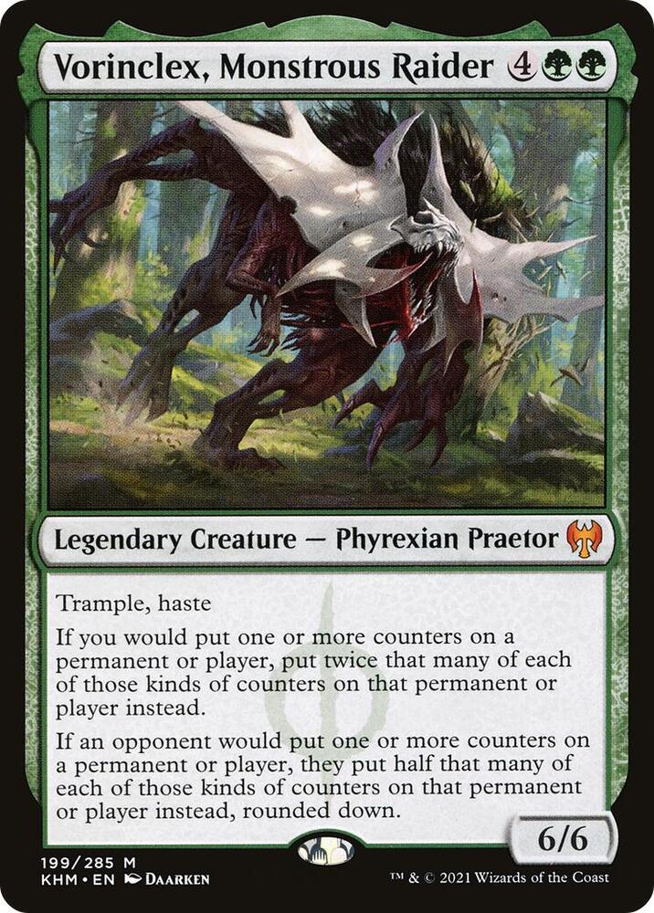 Magic: The Gathering: Vorinclex, Monstrous Raider - Kaldheim - VGMX