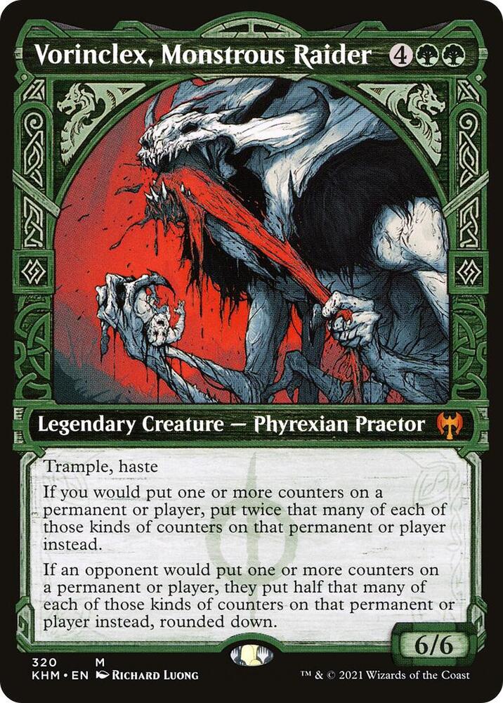 Magic: The Gathering: Vorinclex, Monstrous Raider (Showcase) - Kaldheim - VGMX