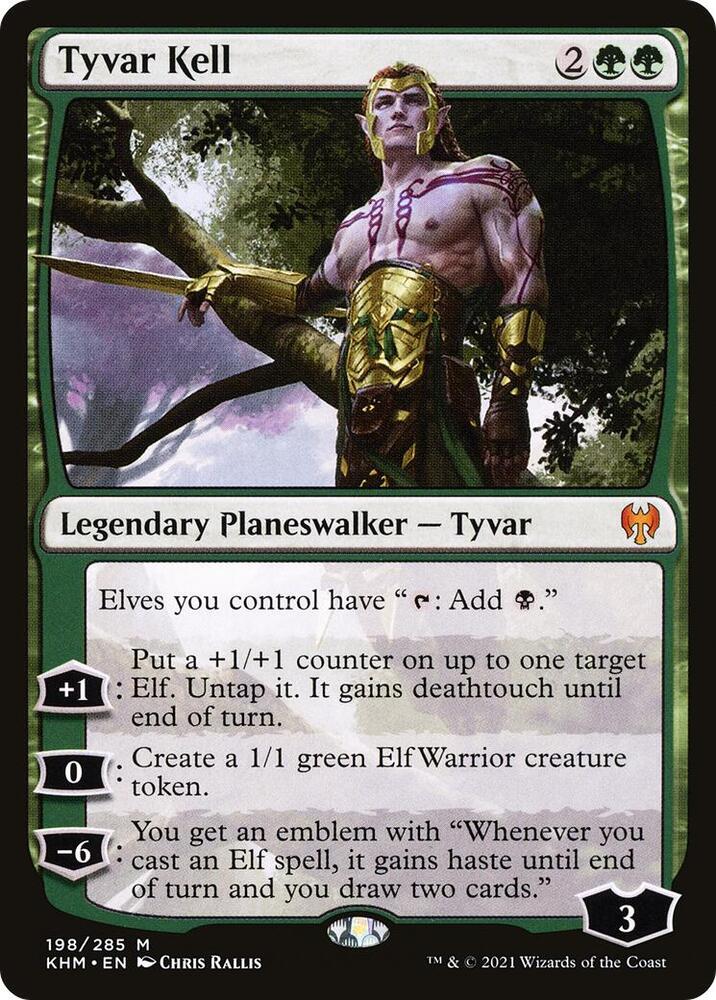 Magic: The Gathering:  Tyvar Kell - Kaldheim - VGMX