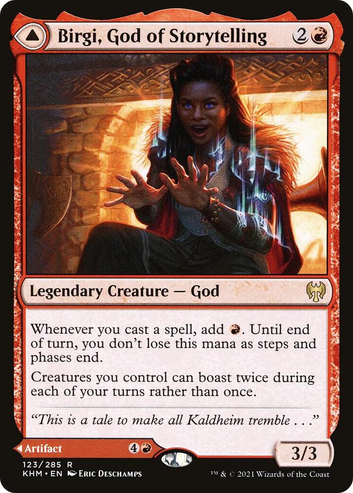 Magic: The Gathering: Birgi, God of Storytelling - Kaldheim
