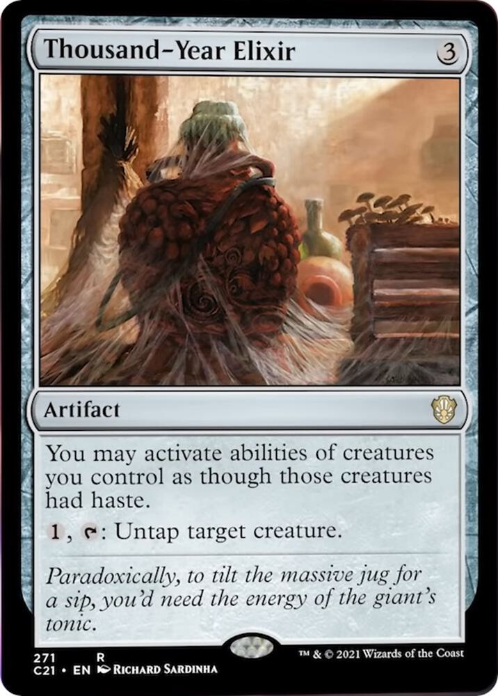 Magic: The Gathering: Thousand-Year Elixir - Commander 2021 - VGMX