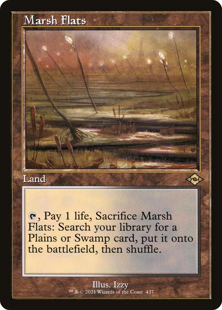 Magic: The Gathering: Marsh Flats (Retro Frame) - Modern Horizons 2 - VGMX