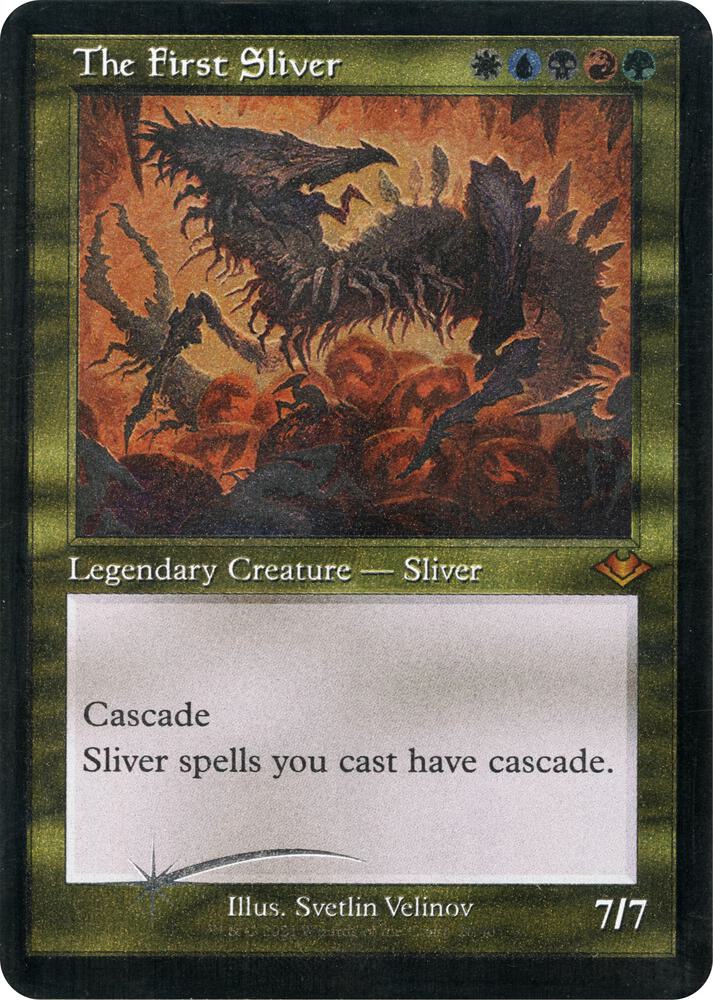 Magic: The Gathering: The First Sliver (Foil Etched) - Modern Horizons - VGMX