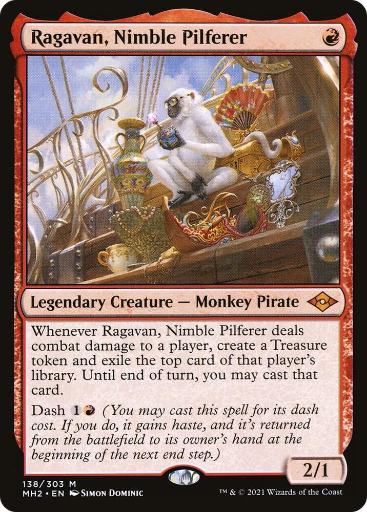 Magic: The Gathering: Ragavan, Nimble Pilferer - Modern Horizons 2 - VGMX