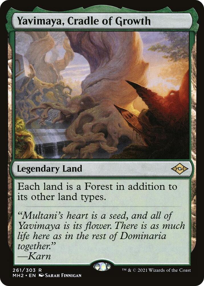 Magic: The Gathering: Yavimaya, Cradle of Growth - Modern Horizons 2 - VGMX