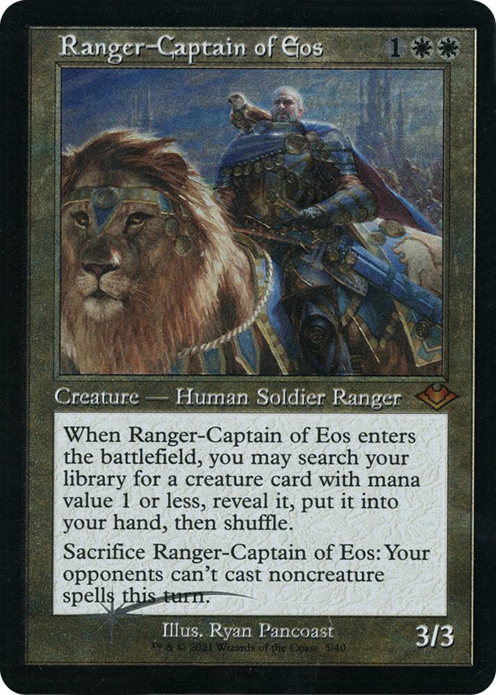 Ranger-Captain of Eos (Retro Frame) (Foil Etched) - Modern Horizons