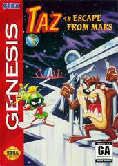 Taz In Escape From Mars [Cardboard Box] Sega Genesis