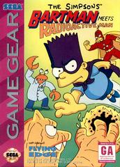 The Simpsons Bartman Meets Radioactive Man - Sega Game Gear