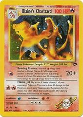 Pokemon: Blaine's Charizard 2/132 - Unlimited Gym Challenge - VGMX